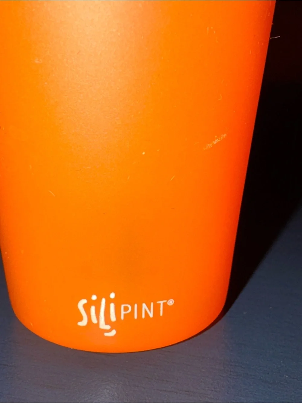 Orvis Neon Orange Silipint Silicone Shot Glasses Set of Four
